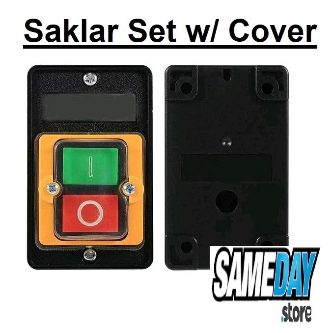 Saklar On Off Tablesaw Push on Switch Self Locking Waterproof Plus ...