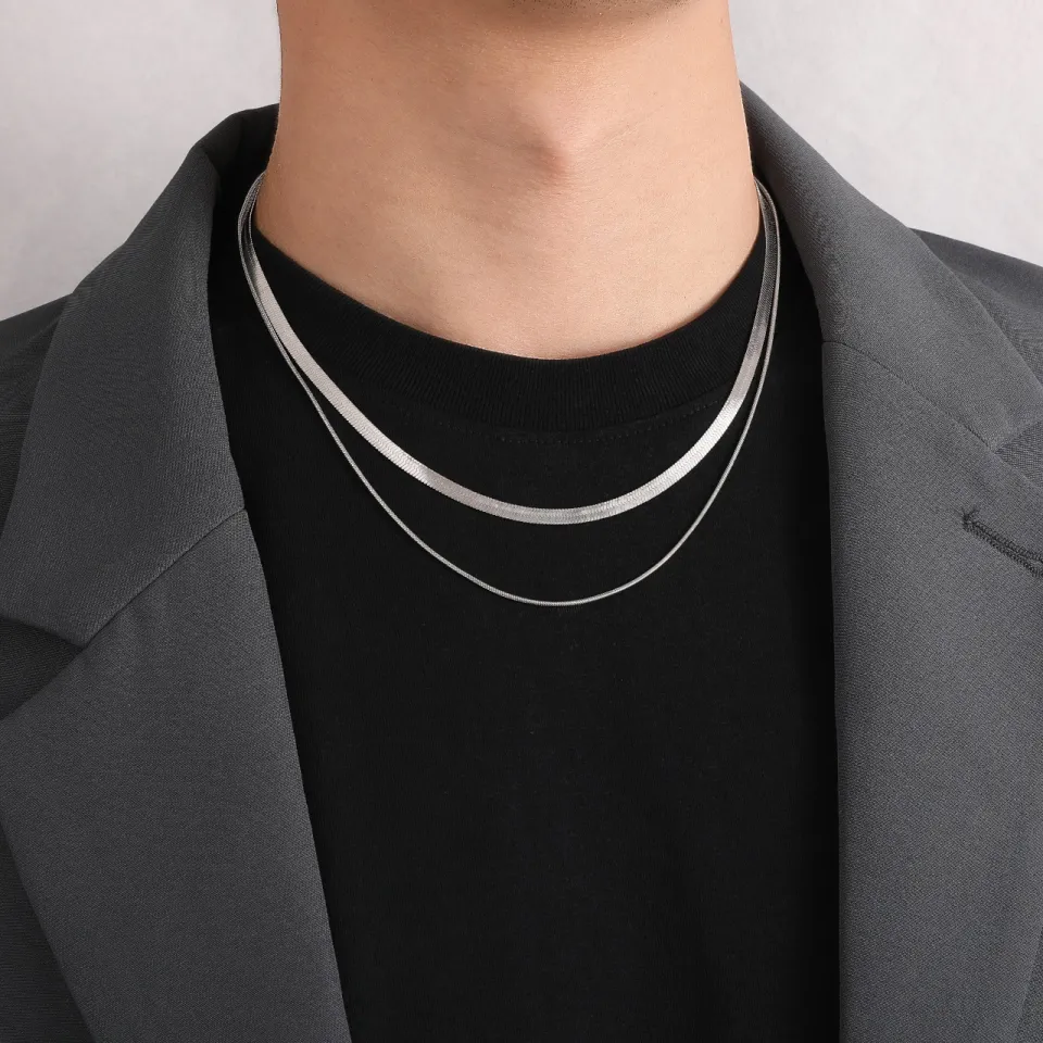 Accent plate necklace | Le 31 | Men's Necklaces | Simons