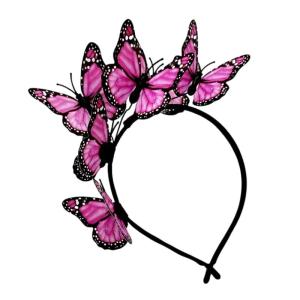 Stylish bướm tóc bờm tóc bị bảo vệ Headband tuyệt vời cho nhiếp ảnh cosplay vườn tiệc cưới tổ chức sự kiện