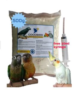 Goodbird Hand Feeding Formula - Parrot Food food for Baby bird 500 grams