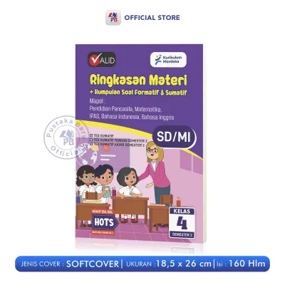Buku Lembar Kerja Peserta Didik (LKPD ) / Buku LKS SD Kurikulum Merdeka Kelas 4 / Valid Ringkasan Materi + Kumpulan soal formatif & Sumatif SD/MI Kelas 4 Semester 1 & 2 Dilengkapi Dengan Kunci Jawaban / Tahun Ajaran 2024/2025