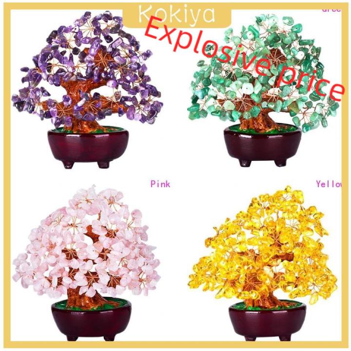 Produktbild von Good Luck Citrin - Crystal Money Tree For Prosperity, Good Luck Coin