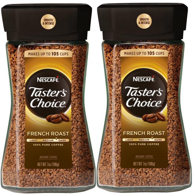 NESCAFE Taster's Choice French Roast (USA Imported) 198g. x 2 Bottles