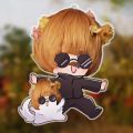 Móc khóa Gojo Geto Suguru cắt đôi đầu Anime Jujutsu kaisen - móc khóa mica trí decor. 