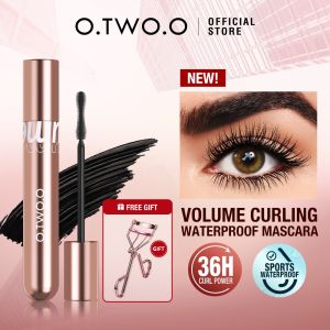 O.TWO.O Mascara with Eyelash CurlerWaterproof Long Lasting 36H Volume Curling Smudge-proof long lash Easy to Wear