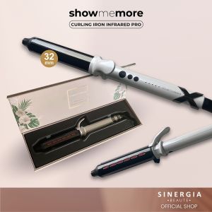 SHOWMEMORE Curling Iron Infrared Pro (Rotating Bar Catokan Keriting Rambut 32MM)