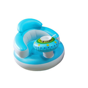 ZEEMIN Inflatable Armchair Child Seat Bathroom Sofa Kid Eating Chair Feeding Bathing Stool Inflatable Baby Chair Baby Chair for Seating