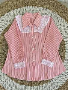NURE - BAJU ATASAN ZENA BLOUSE KEMEJA WANITA LENGAN PANJANG KATUN SALUR BLOUSE VIRAL KEKINIAN ELEGAN