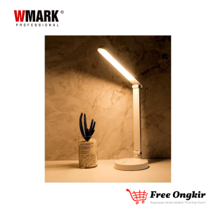Lampu Meja Belajar Desk Lamp LED Warm White Kuning Putih Dekorasi Ruang Ruangan Kantor 3 in 1 1872