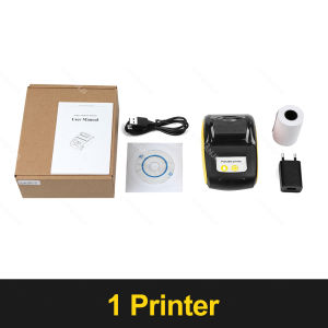 Support Grab Merchant  Mini Portable Thermal Handheld 58mm Receipt Printer Maker for Retail Stores Restaurants Factories Logistics Printing POS