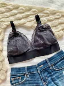 [SG MADE]Envy Her HERA Hands Free Pumping & Nursing Maternity Bralette - SILVER MIST