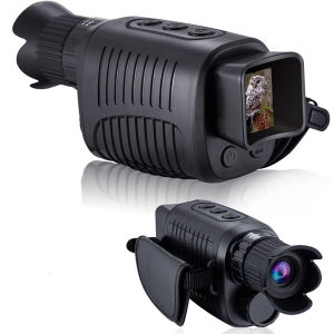R12 Infrared Binoculars Night Vision Device 1080P HD 5X Digital Zoom Hunting Telescope Outdoor Day Night Dual Use 300m