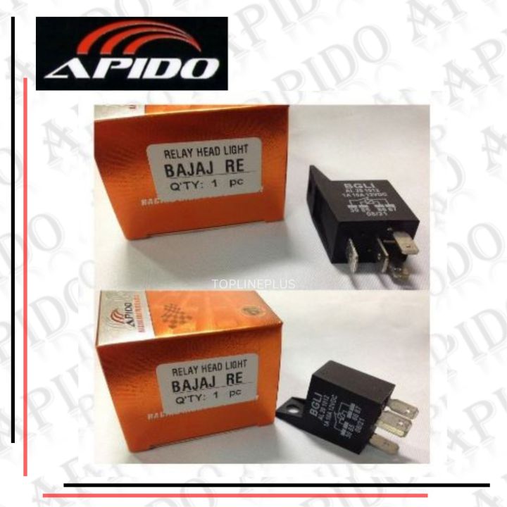 Motorcycle Headlight Relay for Bajaj RE Lazada PH