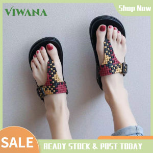 VIWANA Wedges Slippers For Women Shoes Shoes Anti Slip Outdoor Indoor Women Slipper Korean Style Fashion Beach Sandals Ladies Shoes Women