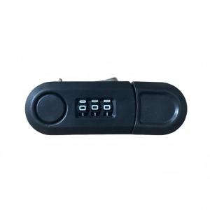 Keyless 4 Digits Drawer Combination Lock For Secure Cabinet Fridge Storage With Resettable Passwords Durability