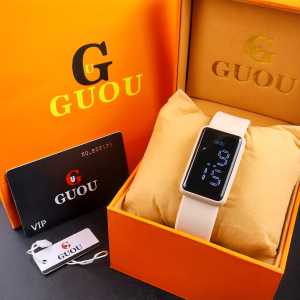 JAM TANGAN GUOU ORIGINAL JAM TANGAN DIGITAL ANTI AIR FITUR LENGKAP INCLUDE BOX PAPER BAG JAM TANGAN TERBARU COD