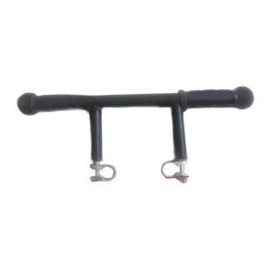 Double Tube Strollers Handle Extender for Baby Carriages Comfortable Extension Bar with 1pc/3pcs Clip Easy Installation