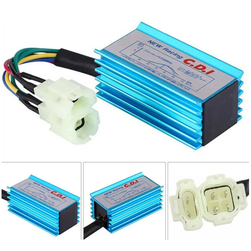 6-Pin CDI Box – Fits 50cc-125cc Scooters, ATVs, Quads, Dirt Bikes & Go Karts