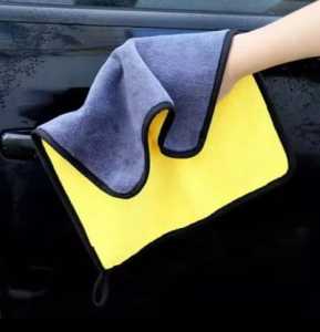 Mikro fiber lap pembersih kaca metal microfiber kain handuk perabotan dapur kaca cermin hewan