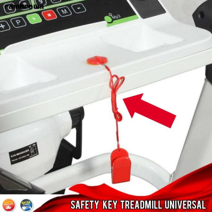 SAFETY KEY TREADMILL UNIVERSAL SEMUA MERK TREADMILL KUNCI