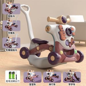 Baby Walker With Wheels Baby Walking Chair Sitting Drop-Resistant Baby Push Walker Baby Walking Chair