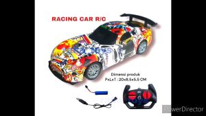 Mainan Anak Cowo RC Mobil Balap Racing Car