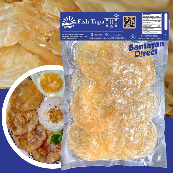 Fish Tapa 100g (Fish Tocino De Cebu White) Bantayan Island Cebu Dried