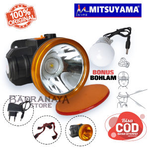 Senter Kepala LED 20W Senter Headlamp Camping Memancing Senter Charge USB Free Lampu USB 7 Watt Mitsuyama