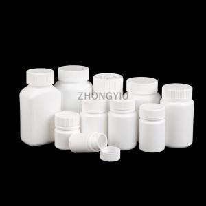 [COD] ZHONGYI0 1ชิ้นขวดพลาสติกเปล่าเกรดอาหารแคปซูลยาขวดรีฟิลขนาด20มล.-200มล.