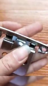 Nurm 2Pcs Self-Closing Cabinet Hinges for Secure Home Storage