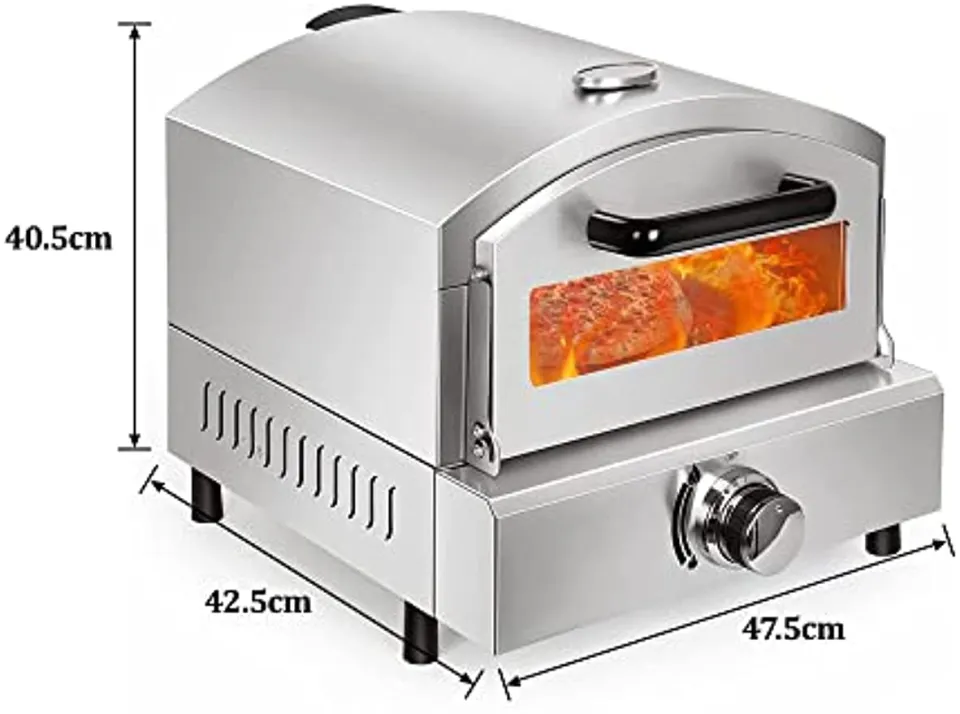 2-Stores Pizza Oven Pizza Oven Outdoor Gas Pizza Oven Built-in