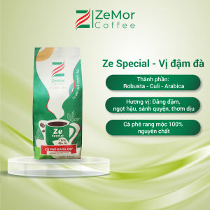 Cà phê rang xay nguyên chất ZeMor Coffee - 250gr