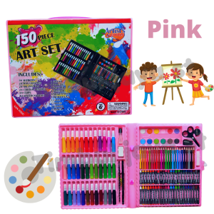Crayon warna lengkap 1 set Alat Mewarnai Art set Oil Pastel Krayon Anak Pensil Warna 5 in 1 crayon set 208 pcs murah crayon set isi 150 pcs  168 pcs 42 pcs koper