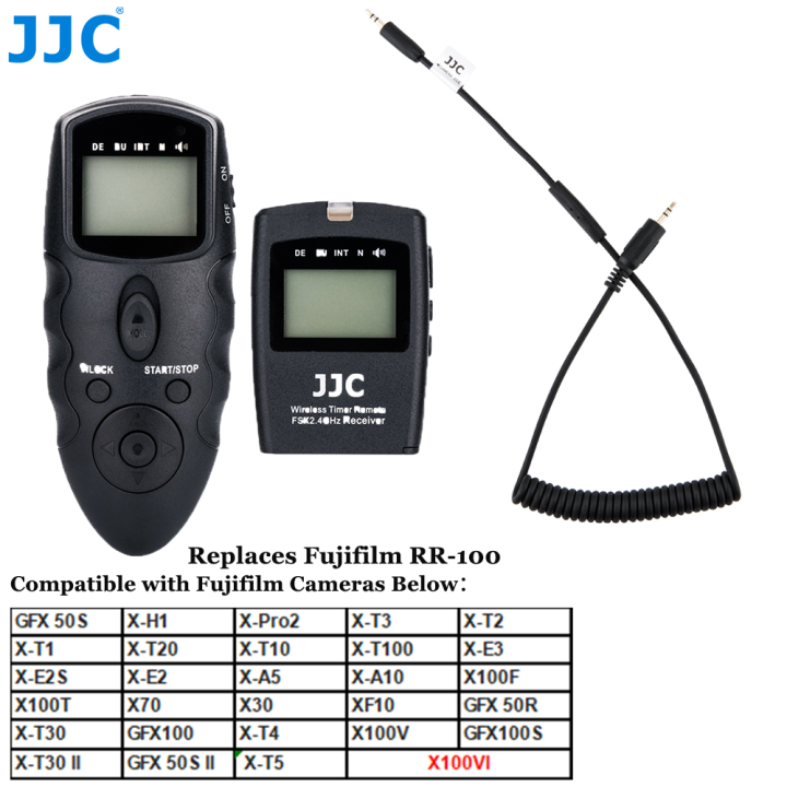 Jjc Fujifilm Intervalometer Sony A6400 JJC Intervalometer Timer