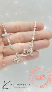 KC Jewelry S925 Silver Love & Clover Polo Bracelet