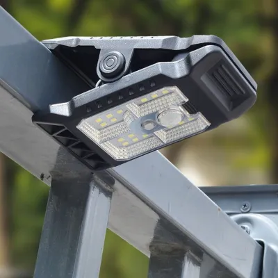 Đèn Kẹp Năng Lượng Mặt Trời YD-18A | LED Cảm Biến Chuyển Động Siêu Sáng Chống Nước IP65 thắp sáng sân vườn...