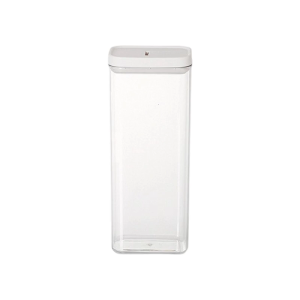 Clear Plastic Sealed Container Kitchen Dry Goods Storage Jar With Secure Lid For Freshnesses Preservation