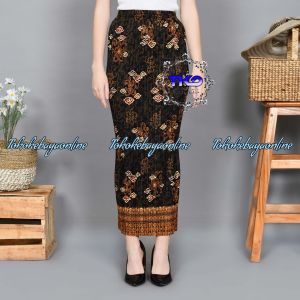 ROK PLISKET BATIK / ROK PLISKET / BAWAHAN KEBAYA / ROK KEBAYA / ROK WISUDA / MEGA MENDUNG