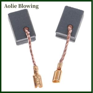 Aolie 10Pcs Copper Motor Carbon Brushes Kit For Angle Grinder 6x8.5x13.5mm