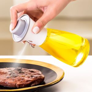 SyokSyok Compact Seasoning Cooking Olive Oil Dispenser Bottle with Spray Bekas Minyak Masak cooker