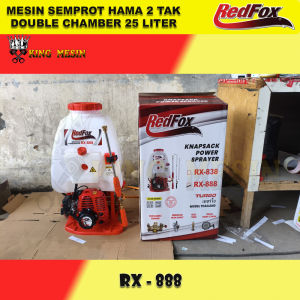 MESIN SEMPROT HAMA DOUBLE CHAMBER KNAPSACK SPRAYER TURBO 25 LITER 2 TAK RX 888