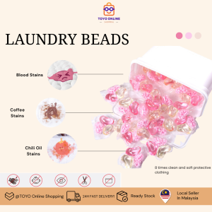 【TOYO OS】 Laundry Beads Lasting Fragrance Soft And Color-Protecting/ Gel Sabun Candy HL4001