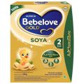 BEBELOVE GOLD SOYA 2 Formula Soya Bayi Bubuk 360 gr Susu khusus alergi susu sapi. 