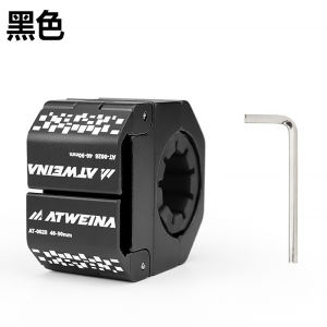 New creative bicycle phone holder invisible aluminum alloy mountain bike handlebar mount fixed and shockproof