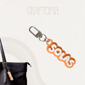 CRAFTOFIA Bluey Personalized Name Keychain/ Name Charm/ Giveaways I Premium 3D Printed PLA