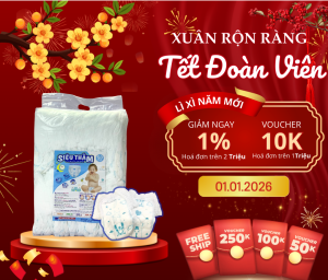 [Bán chạy] Combo 50 miếng Tã bỉm quần trần em bé chất lượng siêu tiết kiệm an toàn tuyệt đối đủ size