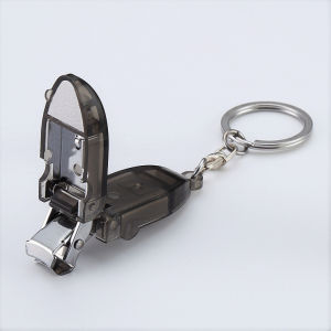 Gratis Semua - Gunting Kuku Foldable / Mini Nail Clipper Lipat Keychain / Pemotong Kuku Classy Casual