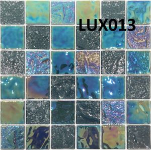 Gạch mosaic LUX thủy tinh cao cấp ánh xạ G7LUX013 ốp lát nhà hàng phòng khách ban công quán trà độ bền cao thiết kế hiện đại bền màu giá rẻ dễ vệ sinh