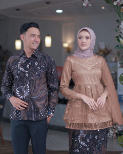 PROMO COD / BAJU BATIK 1 SET Terbaru - BAJU PESTA - seragam kondangan motif terbaru / FASHION BAJU KAPEL SARIMBITAN MODERN BATIK / DRESS BATIK PREMIUM TERBARU PAPA MAMA KEREN ACARA FORMAL DAN NON FORMAL KEREN BANGET TERVIRAL MODERN 2022 BILQIS