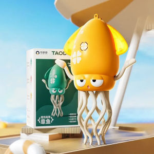 Orzbow Baby Electric Dancing Octopus Toy–Light & Music Smart Obstacle Avoidance Cute Walking Toy for Toddlers
